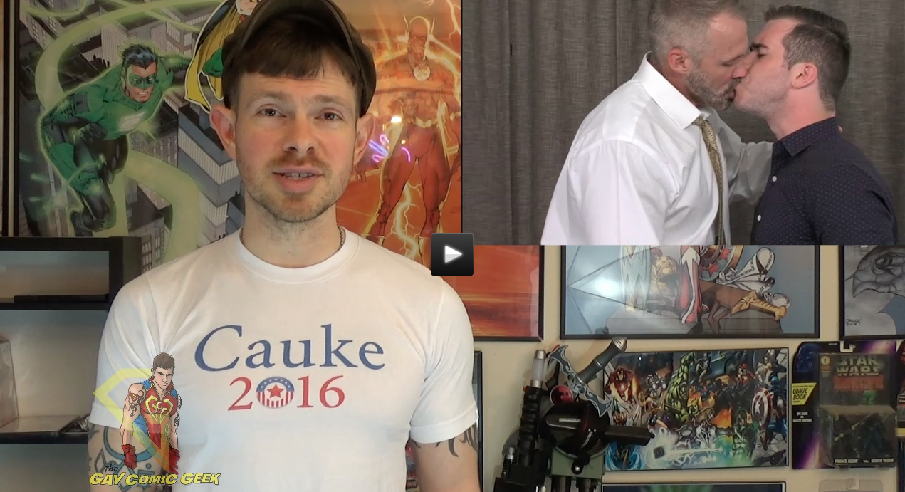 Gay Comic Geek reviews Cauke For President. (and totally raves about it)